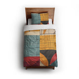 Avalon Multicolor twin - cotton - White Backing