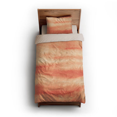 Ophelia Watercolor Peach Balayage twin-xl - microfiber - Natural Backing