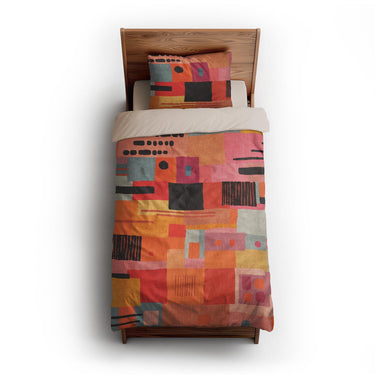 Nadia Multicolor twin-xl - microfiber - Natural Backing