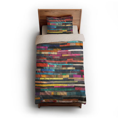 Konrad Multicolor twin-xl - microfiber - Natural Backing