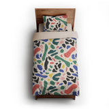 Aurelio Polychrome twin-xl - microfiber - Natural Backing