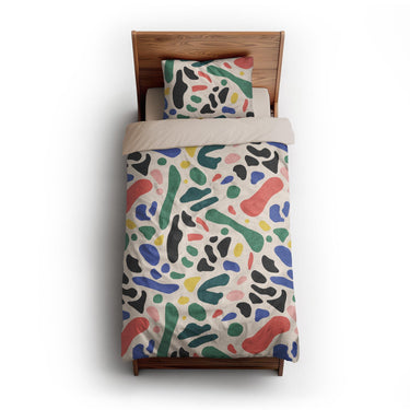 Aurelio Polychrome twin-xl - microfiber - Natural Backing