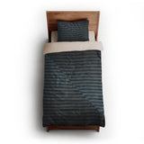 Euclid Black & Slate twin-xl - microfiber - Natural Backing