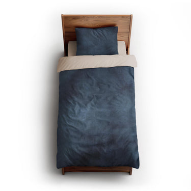 Andromeda Watercolor Navy twin-xl - microfiber - Natural Backing