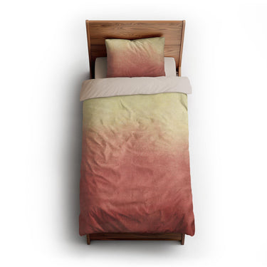 Kieran Watercolor Peach Ombre twin-xl - microfiber - Natural Backing