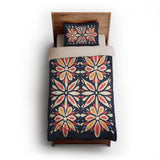 Jasmina Navy Multicolor twin-xl - microfiber - Natural Backing