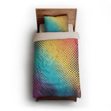Shasta Multicolor twin-xl - microfiber - Natural Backing