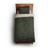 Ginko Green twin-xl - microfiber - Natural Backing