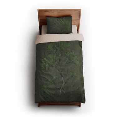 Ginko Green twin-xl - microfiber - Natural Backing