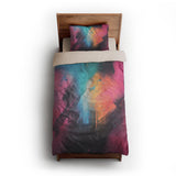 Ashley Multicolor twin-xl - microfiber - Natural Backing