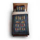 Fishing Lures twin-xl - microfiber - Natural Backing