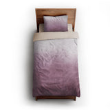 Kieran Watercolor Mauve Ombre twin-xl - microfiber - Natural Backing