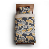 Oyster Mushrooms twin-xl - microfiber - Natural Backing