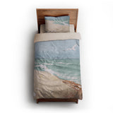 On the Beach by Fidelia Bridges twin-xl - microfiber - Natural Backing