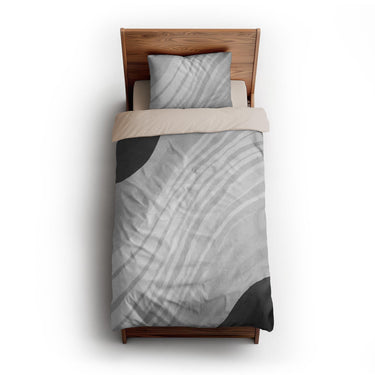 Elowin Greyscale twin-xl - microfiber - Natural Backing