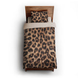 Cheetah Hide Print twin-xl - microfiber - Natural Backing