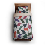 Twyla Checkered Multicolor twin-xl - microfiber - Natural Backing