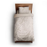 Stephanie Ivory Monotone twin-xl - microfiber - Natural Backing
