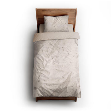 Stephanie Ivory Monotone twin-xl - microfiber - Natural Backing