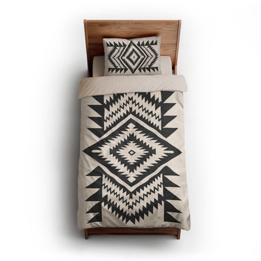 Reyno Black & Ivory twin-xl - microfiber - Natural Backing