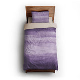 Jacinda Watercolor Purple Ombre twin-xl - microfiber - Natural Backing