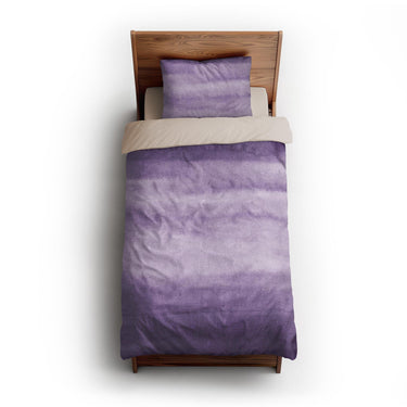Jacinda Watercolor Purple Ombre twin-xl - microfiber - Natural Backing