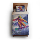 Dreamwave Snowboarder twin-xl - microfiber - Natural Backing