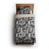 Harmon Surreal Chess BW twin-xl - microfiber - Natural Backing