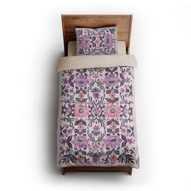 Corriana Pink & Purple twin-xl - microfiber - Natural Backing