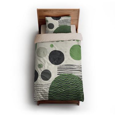 Charl Green twin-xl - microfiber - Natural Backing