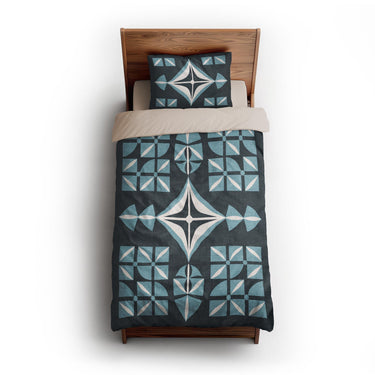 Remy Navy Blue twin-xl - microfiber - Natural Backing