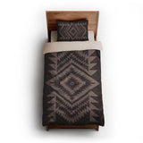 Reyno Neutral & Brown twin-xl - microfiber - Natural Backing
