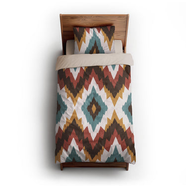 Dyani Sky & Umber twin-xl - microfiber - Natural Backing