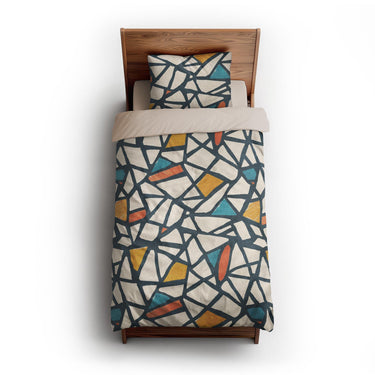 Larken Multicolor twin-xl - microfiber - Natural Backing