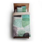Tabitha Seaglass twin-xl - microfiber - Natural Backing