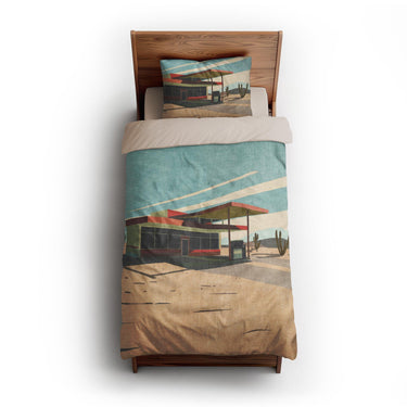 Desert Fill Station twin-xl - microfiber - Natural Backing