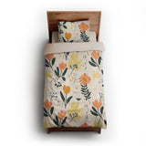 Milana Ivory Gold twin-xl - microfiber - Natural Backing