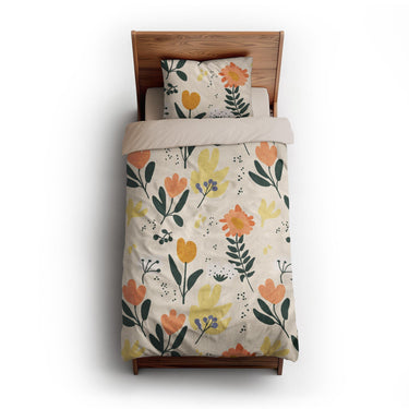 Milana Ivory Gold twin-xl - microfiber - Natural Backing