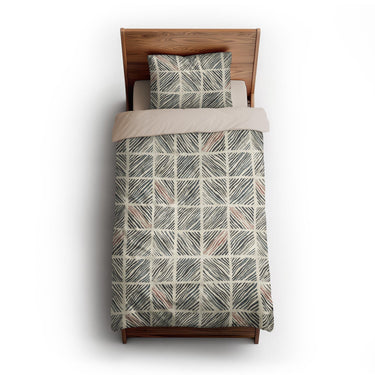 Lionel Black & Ivory twin-xl - microfiber - Natural Backing