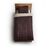 Felix Bleach Dye Burgandy twin-xl - microfiber - Natural Backing