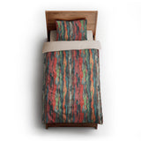 Rainbow Eucalyptus twin-xl - microfiber - Natural Backing