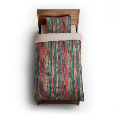 Rainbow Eucalyptus twin-xl - microfiber - Natural Backing