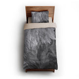 Dianthus Greyscale twin-xl - microfiber - Natural Backing