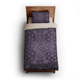 Durand Royal Purple twin-xl - microfiber - Natural Backing