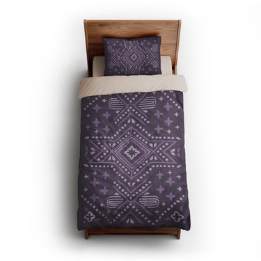 Durand Royal Purple twin-xl - microfiber - Natural Backing