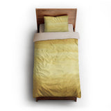 Jacinda Watercolor Yellow Ombre twin-xl - microfiber - Natural Backing