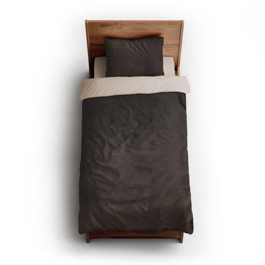 Keanu Watercolor Dark Brown Ombré twin-xl - microfiber - Natural Backing