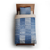 Spectra Blue twin-xl - microfiber - Natural Backing