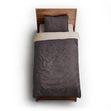 Terlingua Amethyst & Cobalt twin-xl - microfiber - Natural Backing