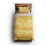 Ophelia Watercolor Yellow Balayage twin-xl - microfiber - Natural Backing